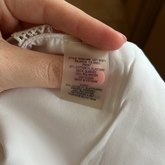 Elie Tahari Lace Overcoat - Picture 4 of 5